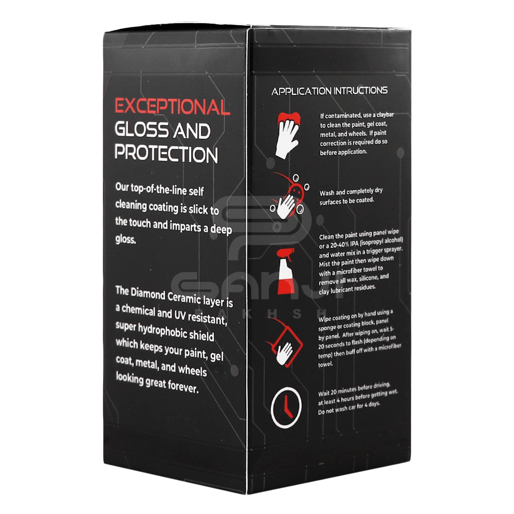 پوشش نانو سرامیک مخصوص بدنه خودرو مدل دایموند اس اس - Diamond SS سیستم ایکس-System X - المنت 119-Element 119