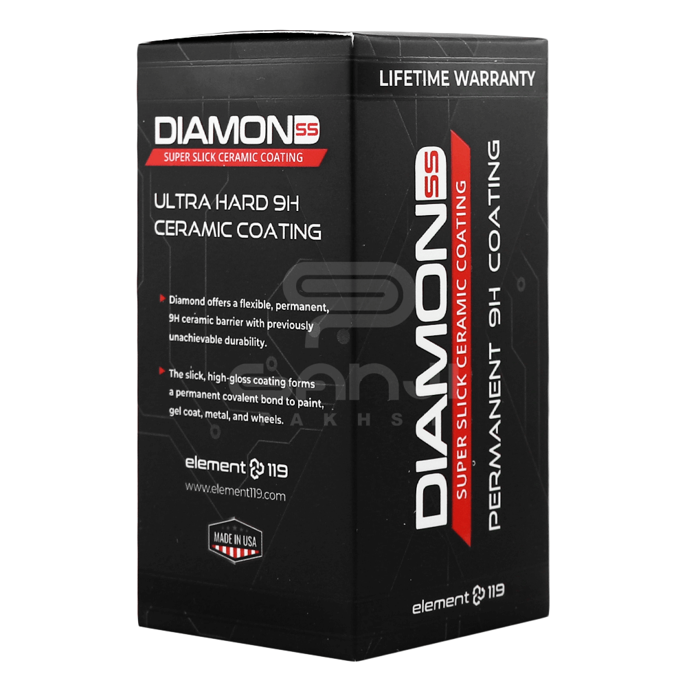 پوشش نانو سرامیک مخصوص بدنه خودرو مدل دایموند اس اس - Diamond SS سیستم ایکس-System X - المنت 119-Element 119