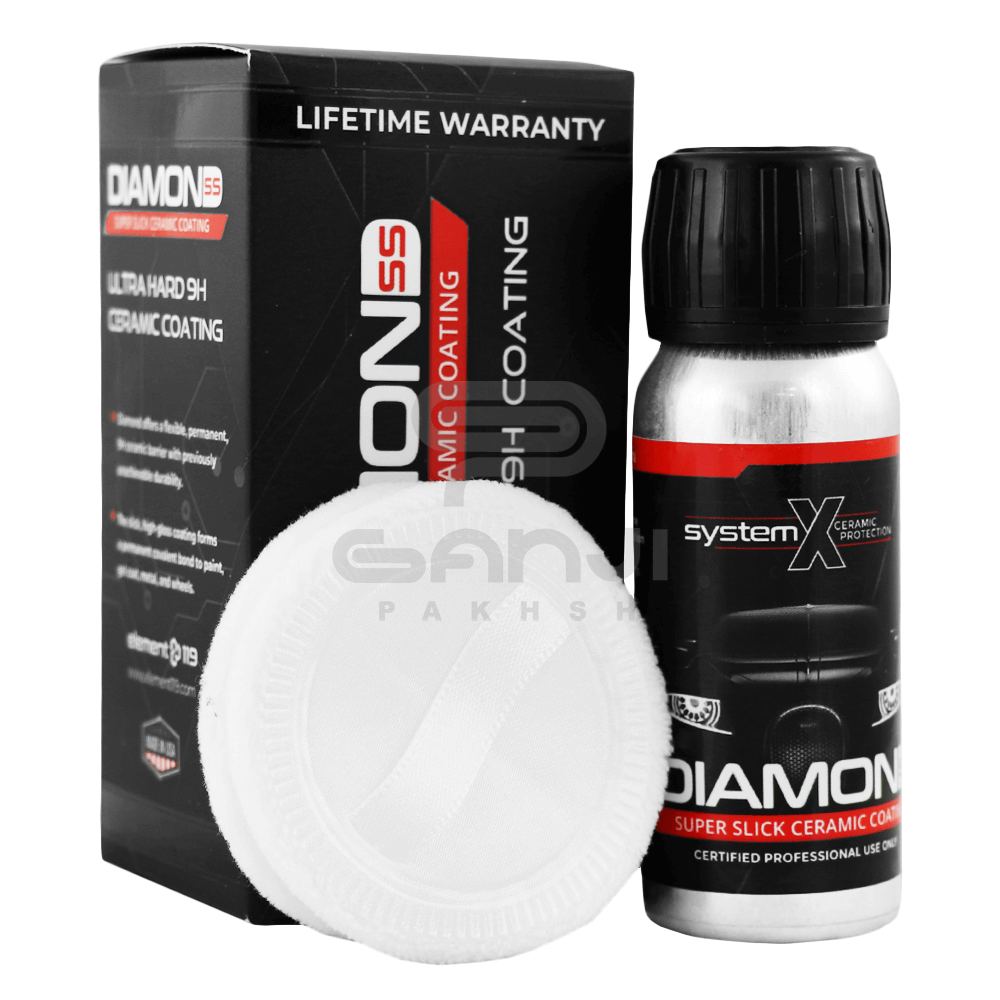 پوشش نانو سرامیک مخصوص بدنه خودرو مدل دایموند اس اس - Diamond SS سیستم ایکس-System X - المنت 119-Element 119