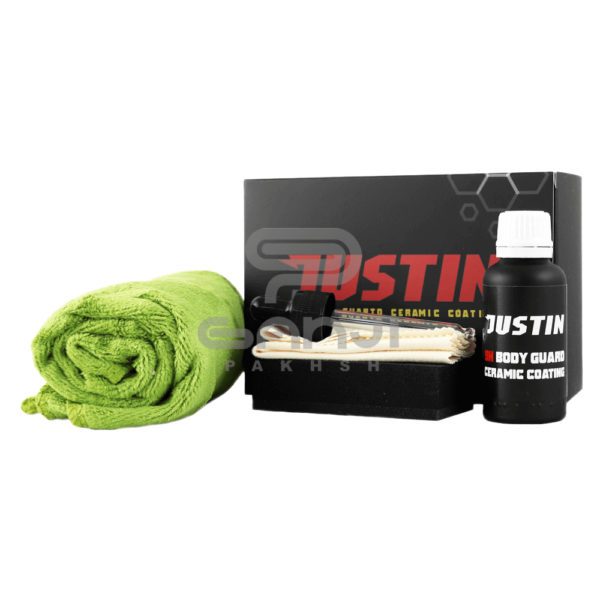 پوشش نانو سرامیک 9H جاستین مخصوص بدنه خودرو Justin 9H Body Guard Ceramic Coating