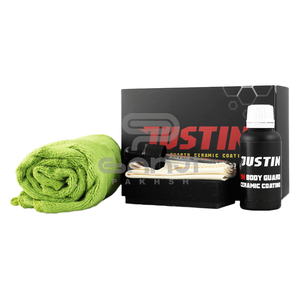 پوشش نانو سرامیک 9H جاستین مخصوص بدنه خودرو Justin 9H Body Guard Ceramic Coating