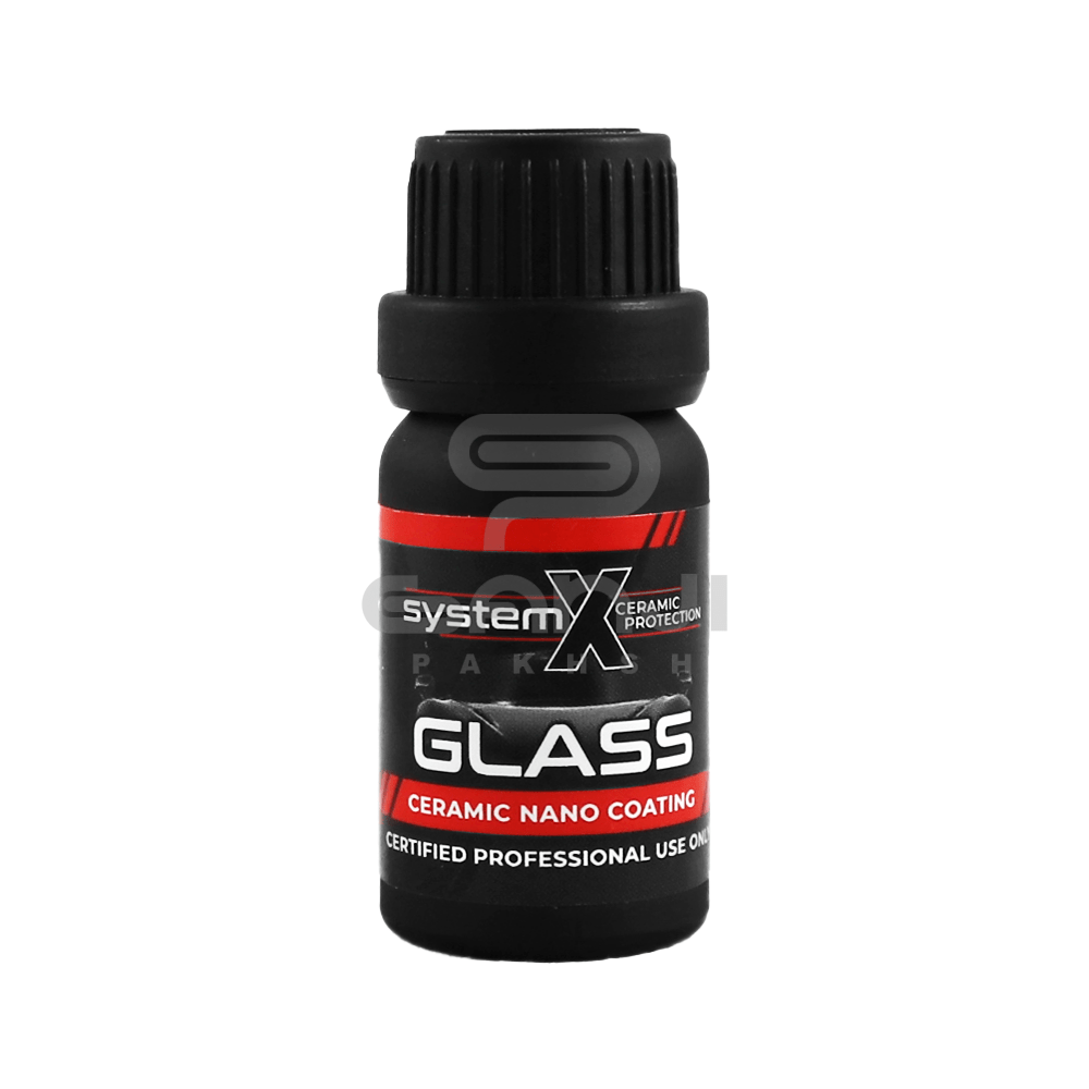 پوشش نانوسرامیک شیشه خودرو سیستم ایکس System X Glass Ceramic Coating