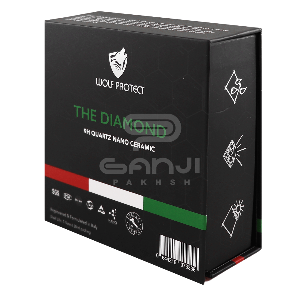 پوشش نانو سرامیک ولف پروتکت نانو سرامیک مخصوص بدنه خودرو Wolf Protect The Diamond