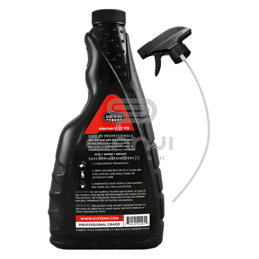 اسپری نانو سرامیک 500 میلی لیتر سیستم ایکس المنت 119 مخصوص بدنه خودرو System X Element 119 Renew Ceramic Spray