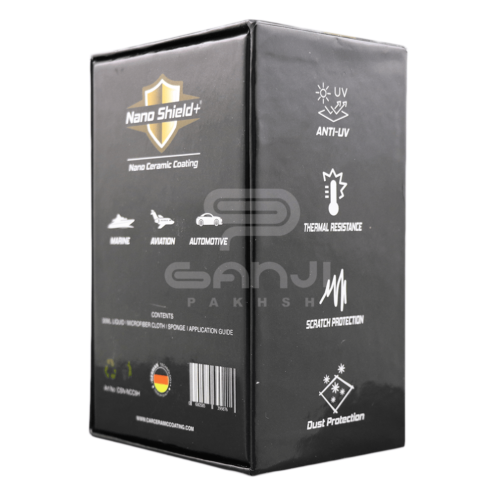 پوشش نانو سرامیک 9H مخصوص بدنه خودرو +NanoShield مدل Nano Ultra Plus
