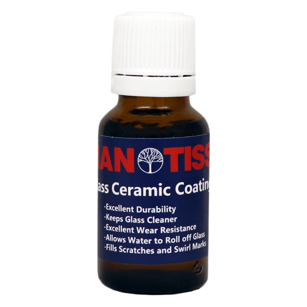 پوشش سرامیک شیشه نانوتیس مخصوص نانو سرامیک کردن سطوح شیشه ای خودرو NanoTiss Glass Ceramic Coating